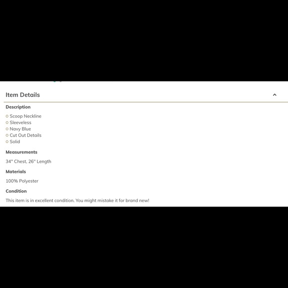 Gap sleeveless Blouse - Picture 3 of 3